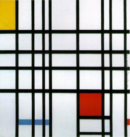 Komposition mit Rot, Gelb und Blau Komposition mit Rot, Gelb und Blau