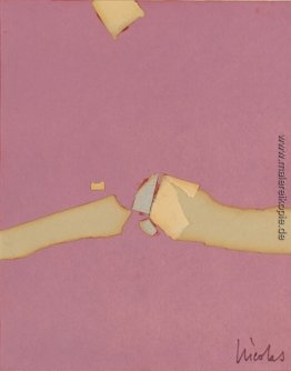 Zusammensetzung auf rotem Grund Zusammensetzung auf rotem Grund