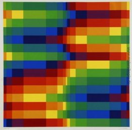 Fünfzehn Systematische Farbreihen mit vertikalen Verdichtungen Fünfzehn Systematische Farbreihen mit vertikalen Verdichtungen