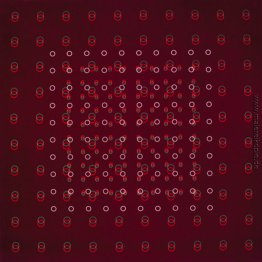 Stroboskop-Zeichnung mit Kreisen Stroboskop-Zeichnung mit Kreisen