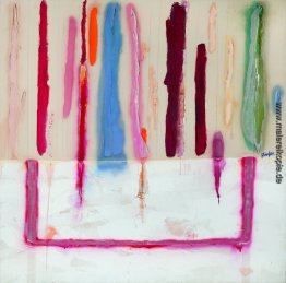 Senkrechte Striche auf weißem Grund Senkrechte Striche auf weißem Grund