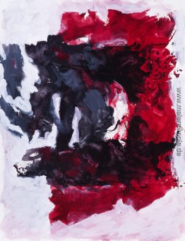 G-878 abstraktes Aquarell auf Papier in Gouache-Technik G-878 abstraktes Aquarell auf Papier in Gouache-Technik