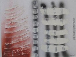 Composition abstraite sur fond blanc Composition abstraite sur fond blanc