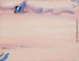 Ocre stieg à la trace bleu pâle Ocre stieg à la trace bleu pâle