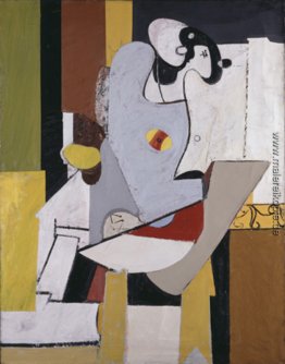 Blau Figur in einem Stuhl Blau Figur in einem Stuhl
