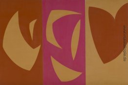 Triptyque ocre-violett-rouge Triptyque ocre-violett-rouge