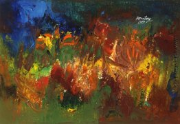 Amerikanischen Landschaft: Garten der Blumen Amerikanischen Landschaft: Garten der Blumen