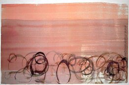 New River Aquarell, Serie IV, # 4 New River Aquarell, Serie IV, # 4