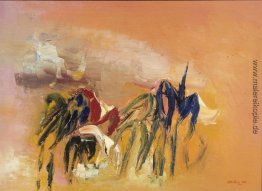 Landschaft mit Unkraut, Spanien Landschaft mit Unkraut, Spanien