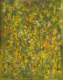 Number 43 (abstrakte Malerei, Gelb) Number 43 (abstrakte Malerei, Gelb)
