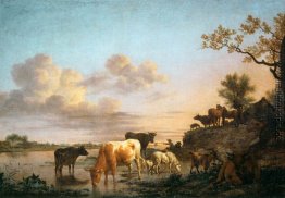 Tiere am Ufer des Flusses Tiere am Ufer des Flusses