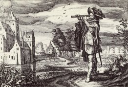 Frühe Darstellung einer "Dutch-Teleskop" Frühe Darstellung einer "Dutch-Teleskop"
