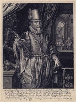 Porträt von Maurice, Prinz von Oranien Porträt von Maurice, Prinz von Oranien