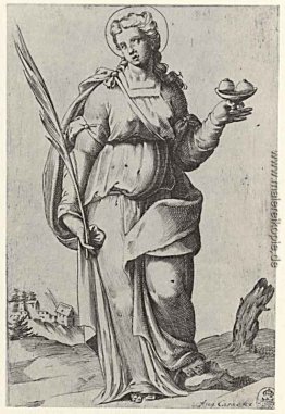 St. Agatha, aus der Episode "heiligen Frauen" St. Agatha, aus der Episode "heiligen Frauen"