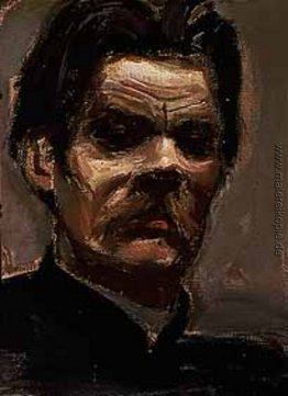 Porträt von Maxim Gorki Porträt von Maxim Gorki