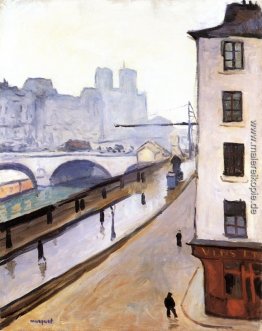 Der Pont Saint-Michel und Notre Dame Der Pont Saint-Michel und Notre Dame