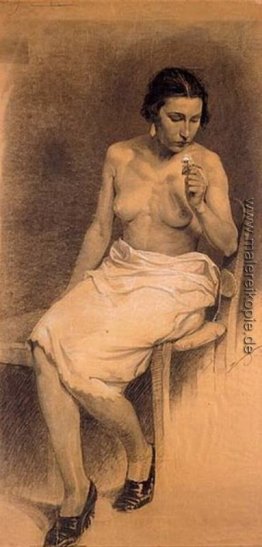 Mädchen mit Rose Mädchen mit Rose