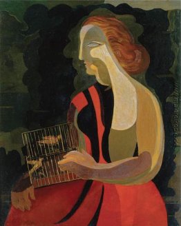 Frau mit Vögeln Frau mit Vögeln