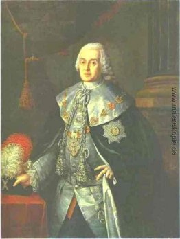 Porträt von General in Chief, Graf Wilhelm W.Fermor Porträt von General in Chief, Graf Wilhelm W.Fermor