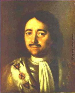Porträt von Zar Peter I. der Große (1672-1725) Porträt von Zar Peter I. der Große (1672-1725)