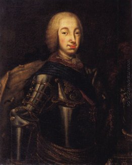 Portrait von Großherzog Peter Fedotovich (später Peter III), Portrait von Großherzog Peter Fedotovich (später Peter III),