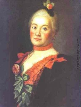 Porträt von Prinzessin T.A.Trubetzkaya Porträt von Prinzessin T.A.Trubetzkaya