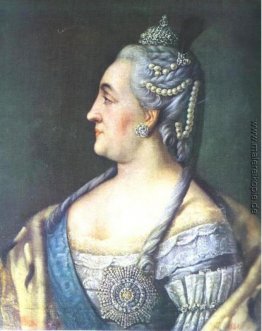 Porträt von Catherine II das große Porträt von Catherine II das große