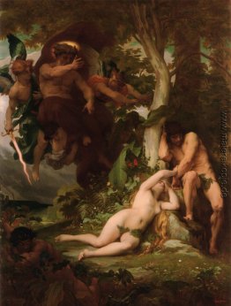 Die Vertreibung von Adam und Eva aus dem Garten des Paradieses Die Vertreibung von Adam und Eva aus dem Garten des Paradieses