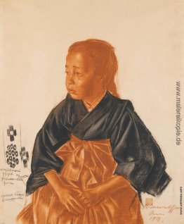 Porträt einer Japanerin Porträt einer Japanerin