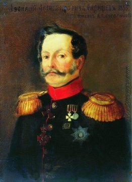 Porträt von A. A. Radischev Porträt von A. A. Radischev
