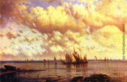 Segelboote in der Bucht Segelboote in der Bucht