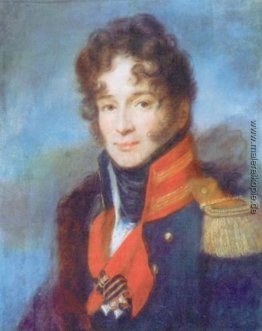 Portrait der Kommandeur des Dragoner-Regiment PA Tschitscherin Portrait der Kommandeur des Dragoner-Regiment PA Tschitscherin