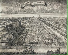 Blick auf den Sommergarten von der Newa Blick auf den Sommergarten von der Newa
