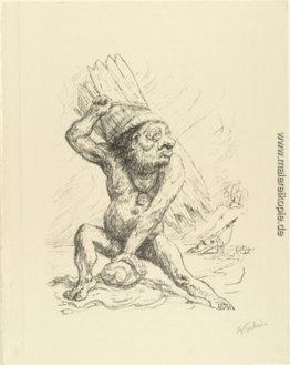 Caliban aus dem Portfolio Visions of Shakespeare (Shakespeare Vi Caliban aus dem Portfolio Visions of Shakespeare (Shakespeare Vi