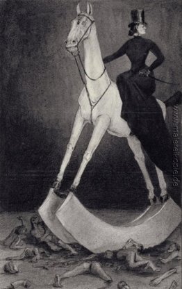 Die Dame auf dem Pferd Die Dame auf dem Pferd