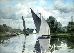 Auf der Bure in Wroxham Auf der Bure in Wroxham