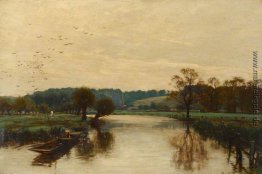 Morgen auf dem Kennet Morgen auf dem Kennet