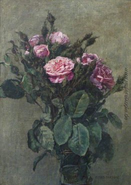A Bunch of London Market Garden Moss Roses A Bunch of London Market Garden Moss Roses