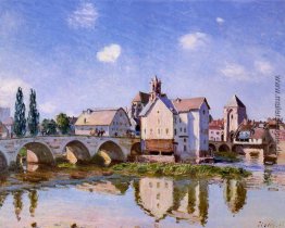 Die Moret Brücke im Sonnenlicht Die Moret Brücke im Sonnenlicht
