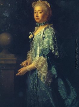 Porträt von Augusta von Sachsen Gotha, Prinzessin von Wales Porträt von Augusta von Sachsen Gotha, Prinzessin von Wales