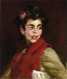 Newsgirl, Madrid, Spanien Newsgirl, Madrid, Spanien