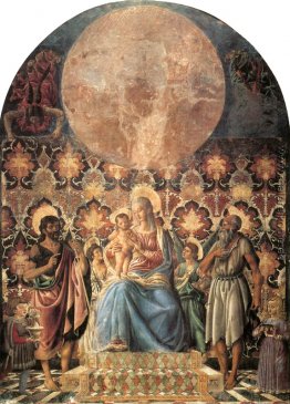 Madonna mit Kind und Heiligen Madonna mit Kind und Heiligen