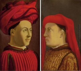 Portraits von zwei Mitgliedern der Familie Medici Portraits von zwei Mitgliedern der Familie Medici