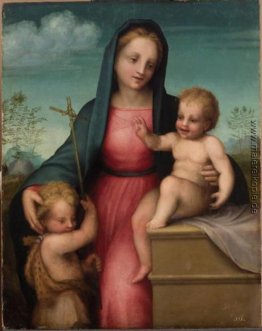 Madonna und Kind mit St. Johannes der Täufer Madonna und Kind mit St. Johannes der Täufer