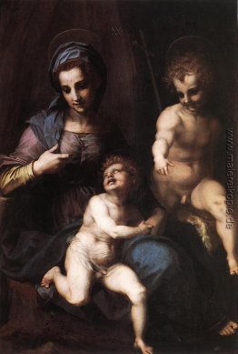 Madonna mit Kind und dem jungen Johannes Madonna mit Kind und dem jungen Johannes