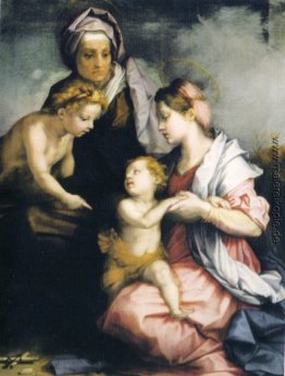 Madonna und Kind mit St. Elisabeth und St. Johannes der Täufer Madonna und Kind mit St. Elisabeth und St. Johannes der Täufer