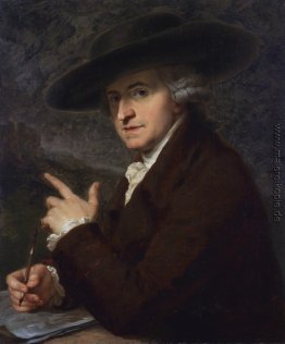Portrait von Künstler Ehemann, dem Maler Antonio Zucchi Portrait von Künstler Ehemann, dem Maler Antonio Zucchi