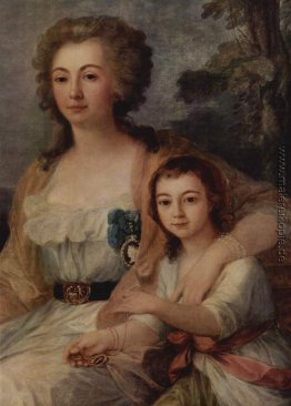 Gräfin Anna Protassowa mit Nichte Gräfin Anna Protassowa mit Nichte