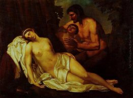 Venus berauscht von einem Satyr (La Nuda) Venus berauscht von einem Satyr (La Nuda)