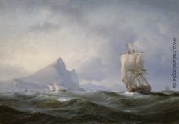 Segelschiff vor Gibraltar Segelschiff vor Gibraltar